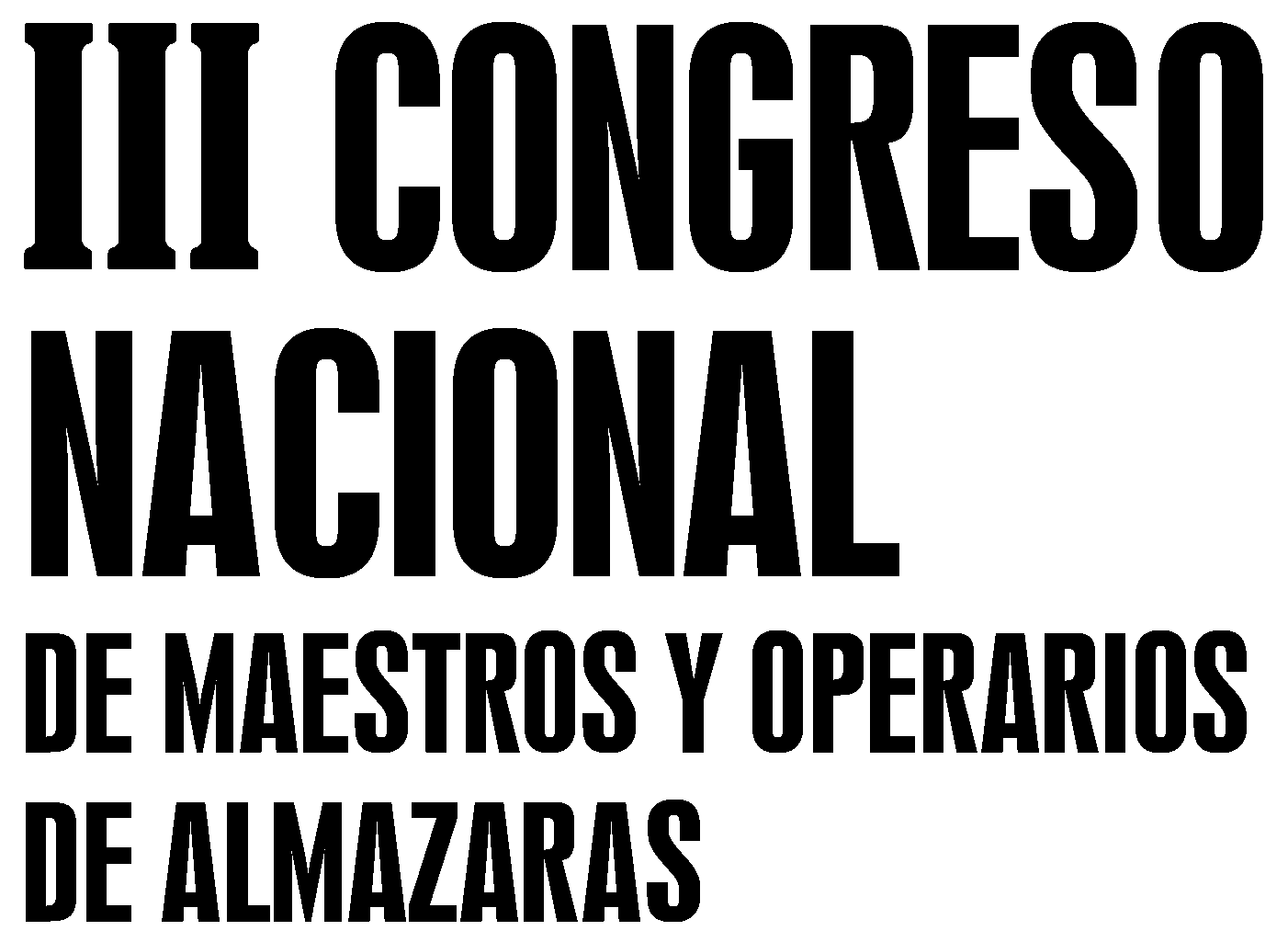 Logo Congreso Almazaras
